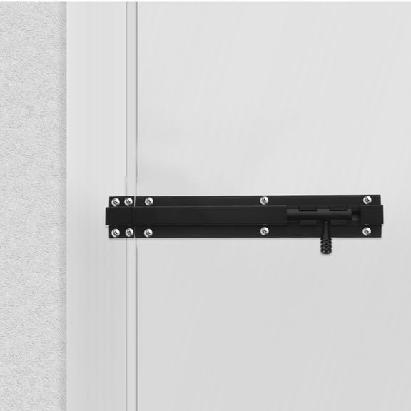 ELAYARD Black Barrel Bolt Slide Lock for Home with Rust Resistance and Enhanced Safety