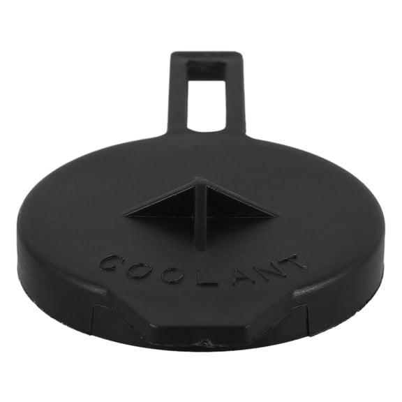 ELAYARD Black ABS Coolant Reservoir Cap for Car Engine Cooling System Replacement and Maintenance