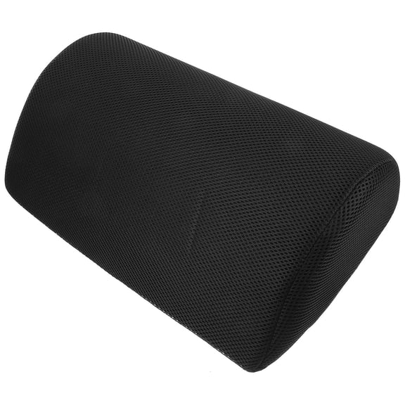 ELAYARD Black Ergonomic Foot Rest Cushion for Comfortable Support and Elevation of Legs and Feet | Sponge Polyester