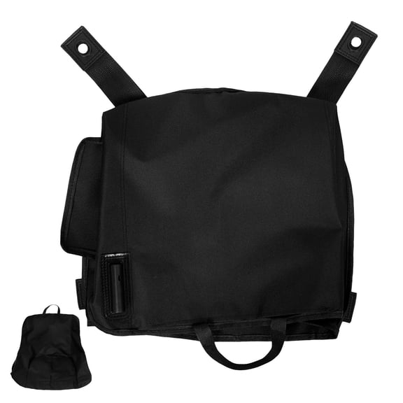 ELAYARD Outdoor Black Chair Fabric Replacement Cloth for Folding and Table Chair Use