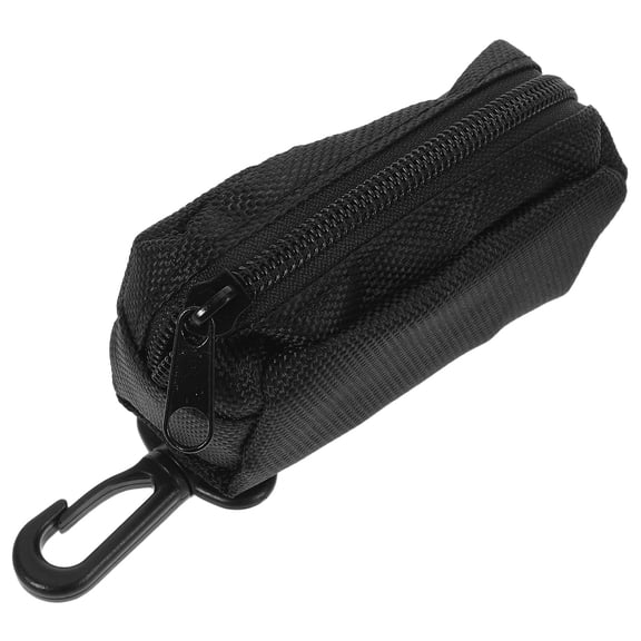 ELAYARD Black Golf Accessory Pouch with Hanging Options for Cart Belt Or Backpack