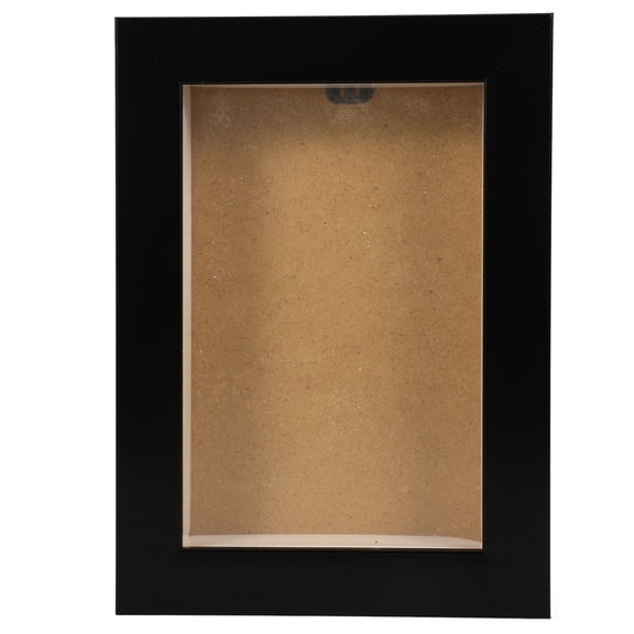 ELAYARD Simple Black Wooden Photo Frame with Rectangle Shape for Home and Office Decor