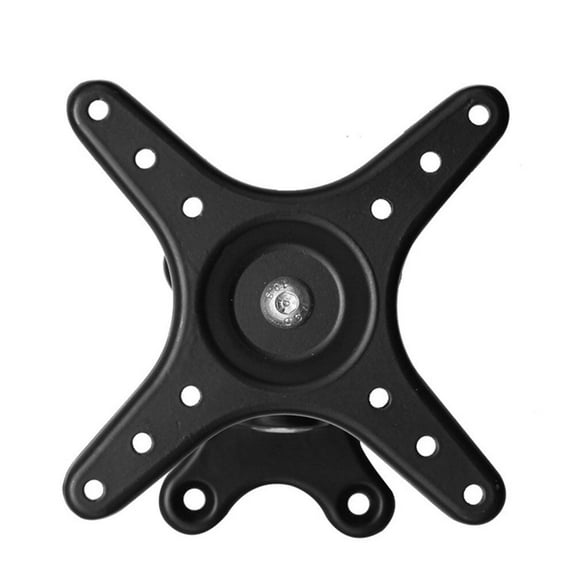 ELAYARD Black Screen Rack Wall Mount Bracket with Universal Hole Pattern for Flat Panel Tvs