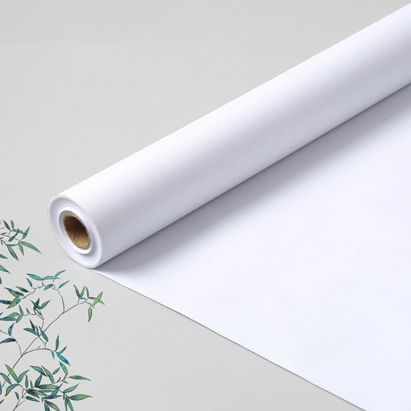 ELAYARD Blank White Drawing Paper Roll for Sketching Painting and DIY Creative Projects