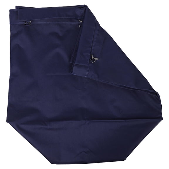 ELAYARD Blue Laundry Hamper Liner Bag Oxford Cloth with Metal Hooks for Large Storage and Easy Maintenance