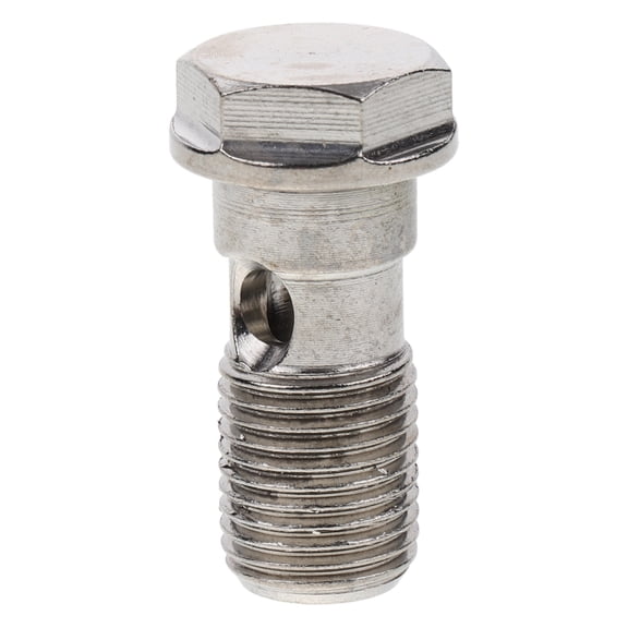 ELAYARD Bolt Brake Fitting Stainless Steel Silver Quick Connector Design Car Brake System 1Pack