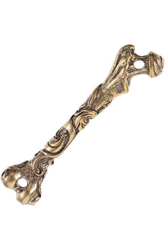 Brass Bone Pendant Small Keychain Charm Durable Decorative Keychain Ornament