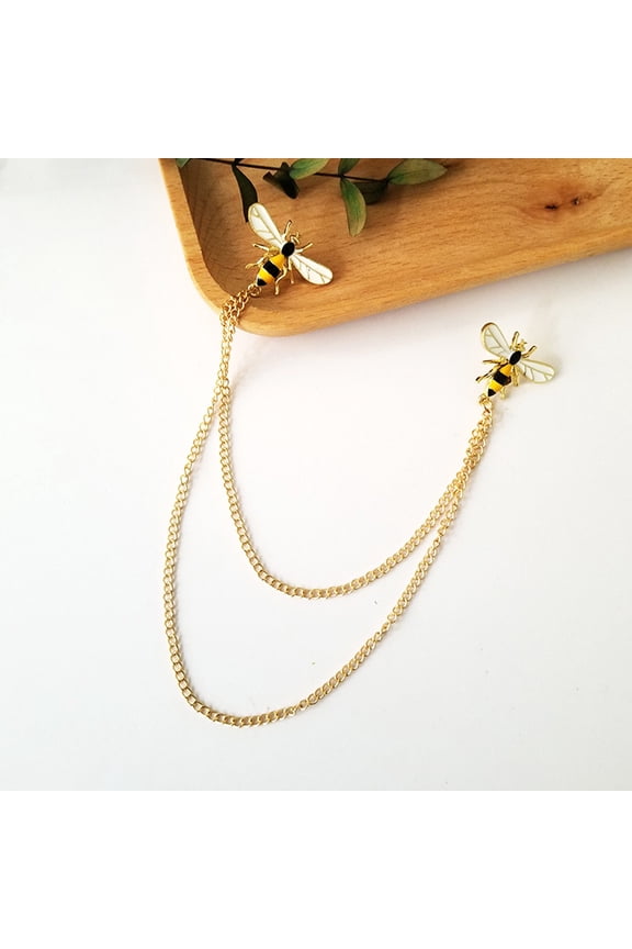 Yellow Brooch Pin Alloy Decorative Accessory for Any Occasion