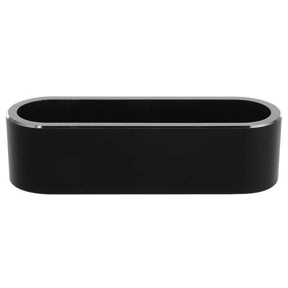 ELAYARD Black Aluminum Alloy Credit Card Holder with Scratch-Resistant for Office and Everyday Use