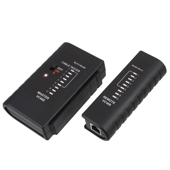 ELAYARD Portable Network Cable Tester Tool for Rj45 Phone Rj11 Rj12 with Accurate Mapping