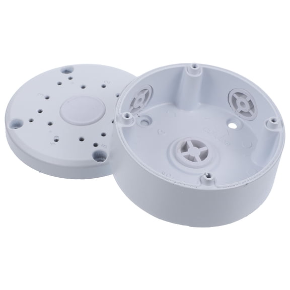 ELAYARD Cable Junction Box for Lawn and Garden Tools Outdoor Use 1Pcs Silver Aluminum Alloy