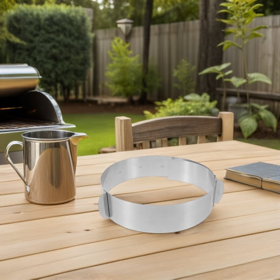 ELAYARD Stainless Steel Plated Stove Windshield Guard for Camping, Barbecue, Outdoor Cooking and Kitchen Use