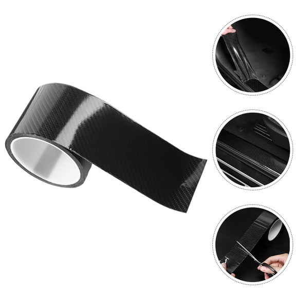ELAYARD Car Body Tape Black Vinyl Wrap Versatile Use for Cars Motorcycles Laptops and Furniture