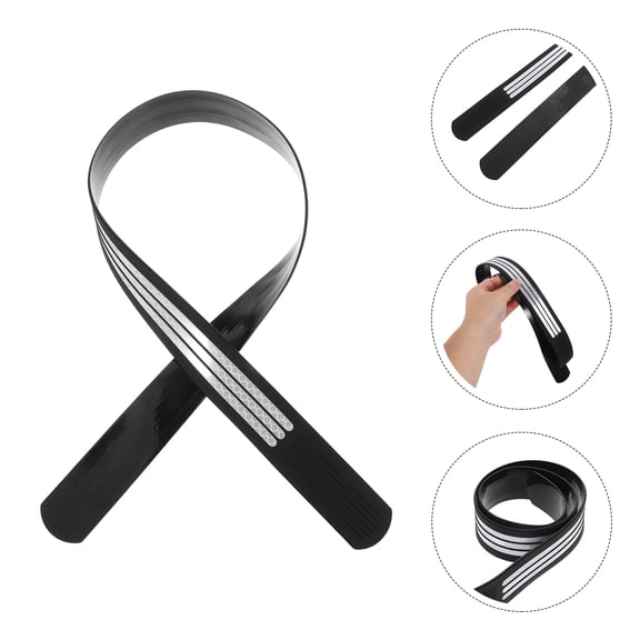 ELAYARD White Reflective Car Rear Bumper Tape High Visibility Auto Trunk Protector Strip Anti-Scratch Safety Guard