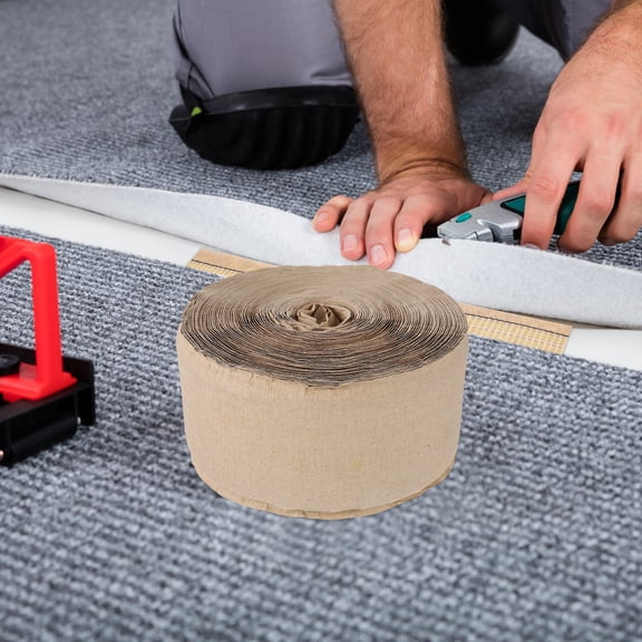 ELAYARD Carpet Seam Repair Tape Khaki Heat Bond Tape for Home Carpet Installation