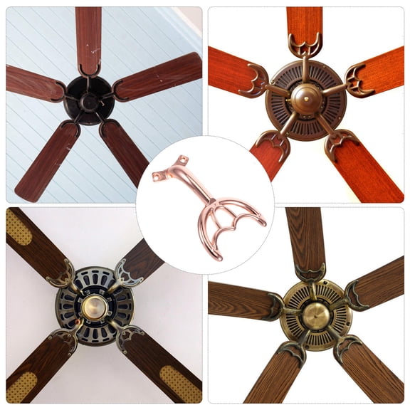 ELAYARD Ceiling Fan Blade Support Arms Metal Brackets Noise Reduction Fan Mounting Parts Multi