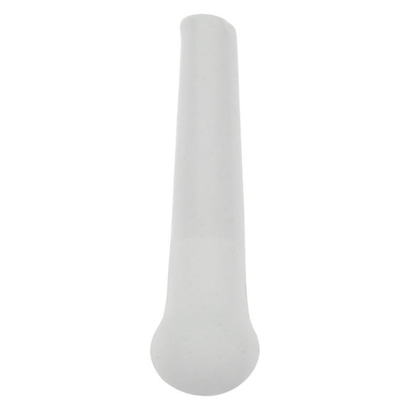 ELAYARD White Ceramic Pestle with Smooth Handle, Easy to Clean Manual Food for Kitchen Use
