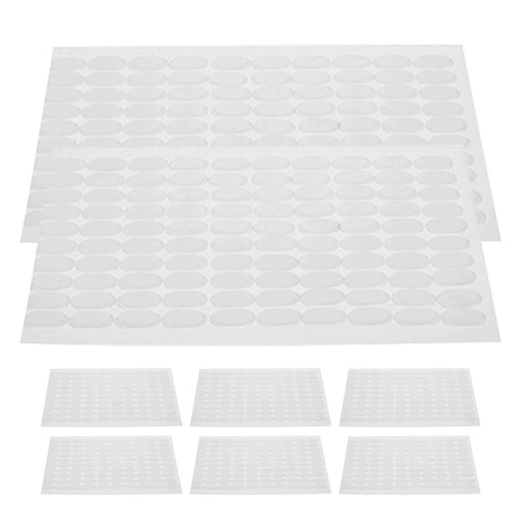 ELAYARD Clear Self Adhesive Dots for Office Use Easy to Remove Strong Hold on Surfaces