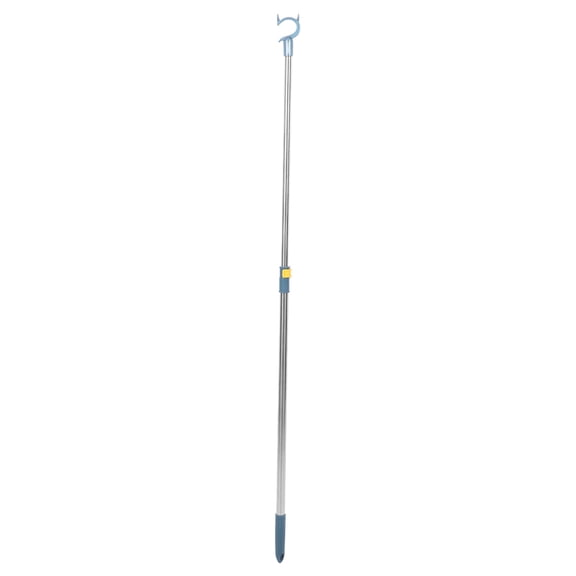 ELAYARD Blue Metal Clothes Reach Pole with Adjustable Design for Home Clothes Drying
