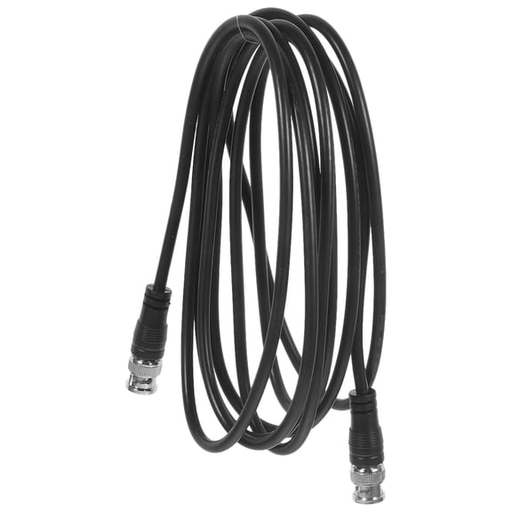 ELAYARD Sturdy Black Bnc Coax Extension Cable for Commercial and Home Video