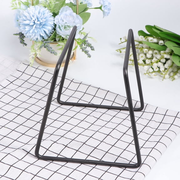 ELAYARD Black Metal Coffee Dripper Stand with Filter Rack, Lightweight and Portable for Easy Brewing