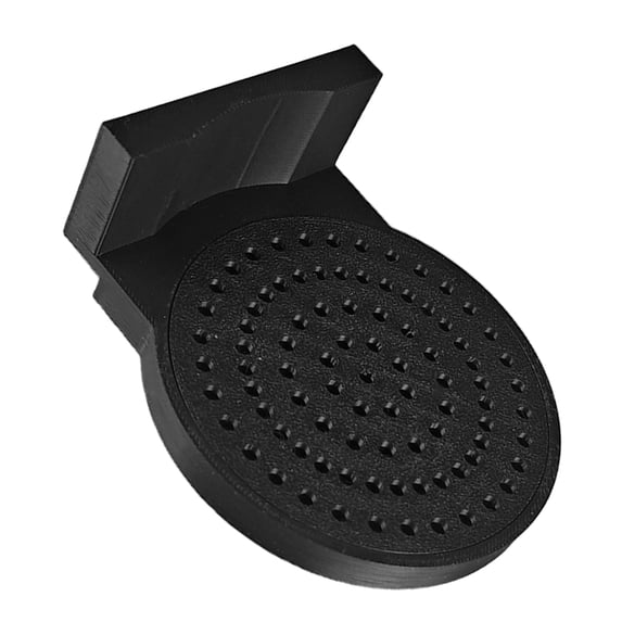 ELAYARD Black Coffee Drip Tray Mat for Small Coffee Makers, Countertop Protector, Easy to Clean, Non- Design