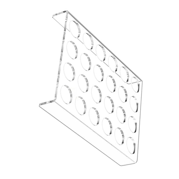 ELAYARD Heavy Duty Acrylic Coffee Pod Organizer Rack Transparent Storage for Kitchen