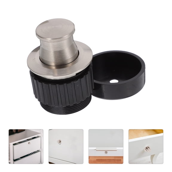 ELAYARD Hidden Flush Pull Handle Zinc Alloy Finger Insert for Cabinet Drawer