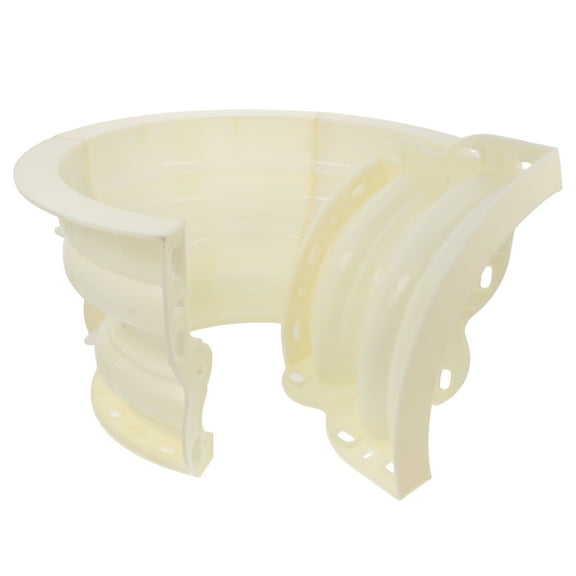 ELAYARD Beige Plastic Roman Column Mold for Concrete Pillar Casting Decorative European Villa