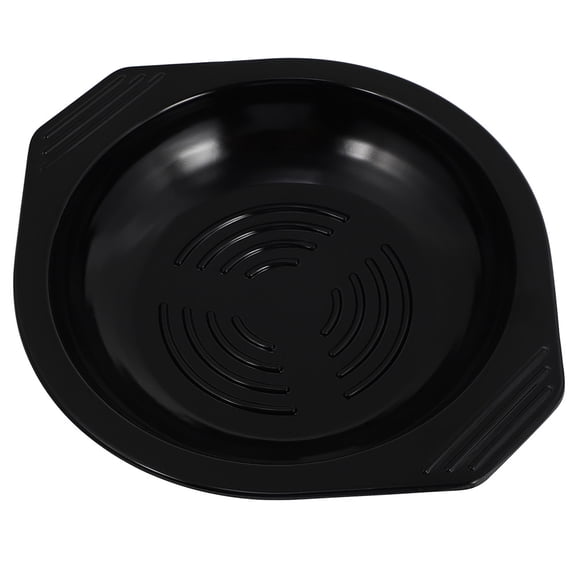 ELAYARD Black Thickened Pot Base Tray for Household Heat Resistance and Easy Cleaning
