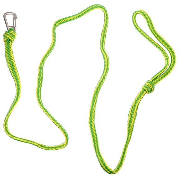 ELAYARD Heavy Duty Marine Mooring Rope with Dock Hook and Clip for Boat Docking