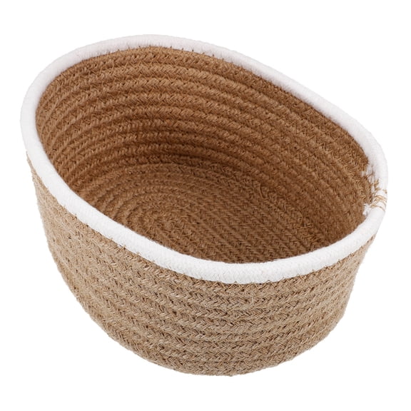 ELAYARD Woven Baskets Cotton Rope Organization 1Pack Home Decor Women