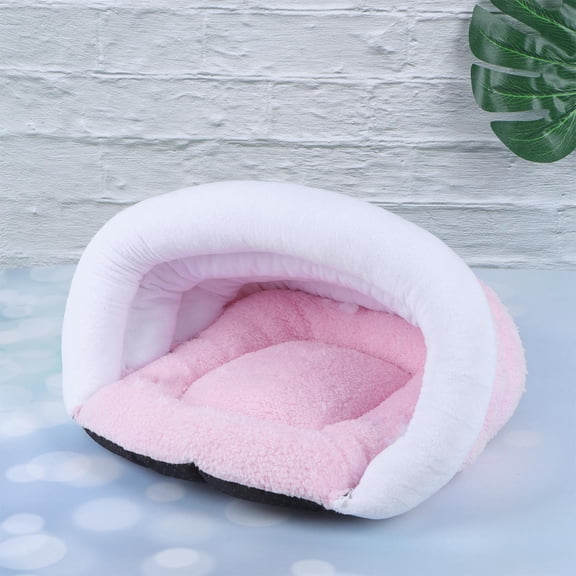 ELAYARD Soft Bed for Cats and Kittens, Comfortable Cloth Sleeping Nest for Home and Travel, Size S