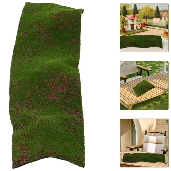 ELAYARD Craft Moss Mat Olive Green Plastic Terrariums Home Decor 1Pcs