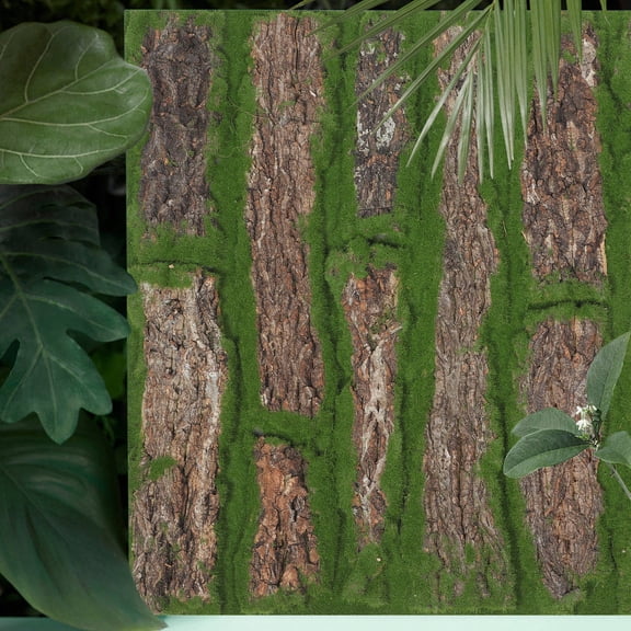 ELAYARD Multi Color Artificial Moss Pad for Micro Landscape Garden Decor and Indoor Outdoor Use