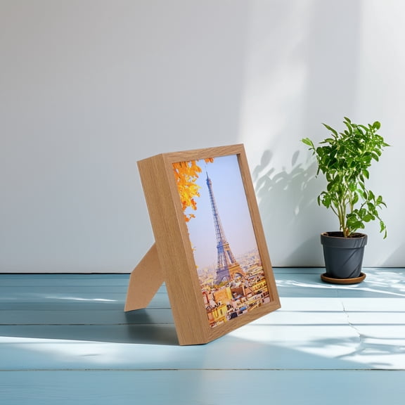 ELAYARD Secure Wooden Photo Frame for Home - Hide Jewelry, Money, and Small Treasures