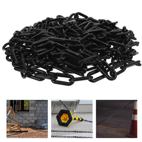 ELAYARD Plastic Safety Chain for Road Use Barrier Chain Links