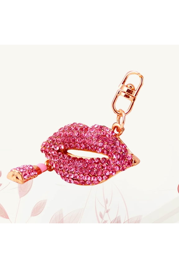 Cute Keyring Bag Accessories Pendant Zinc Alloy 1Set Easy Key Identification for Families