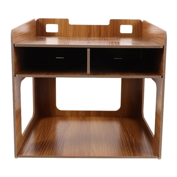 ELAYARD Desktop Printer Stand with Strong Load Bearing and Space Saving Design for Home Office