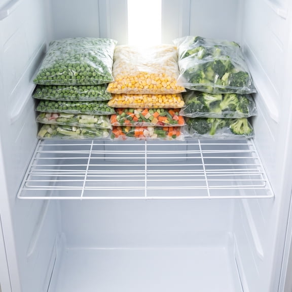 ELAYARD Detachable Metal Freezer Shelf in White for Enhanced Air Circulation and Storage