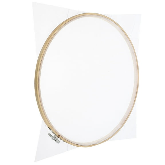 ELAYARD Diy Craft Paper Screen Mold Round Paper Making Frame White Wood 1Pack