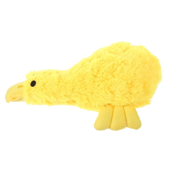 ELAYARD Dog Squeaky Chew Toy Duck Shaped Eco Friendly Cotton For Boredom Relief 1 Set