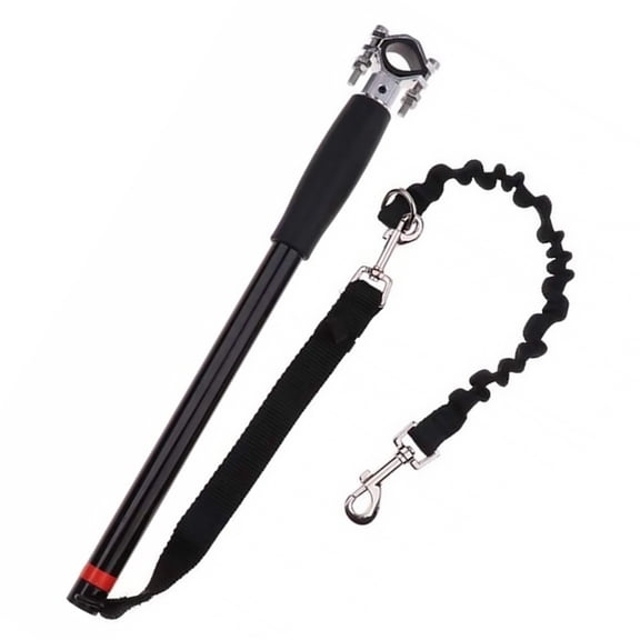 ELAYARD Dog Training Lead Dog Traction Rope Black Steel Hands-Free Design Outdoor Activities 1Pack