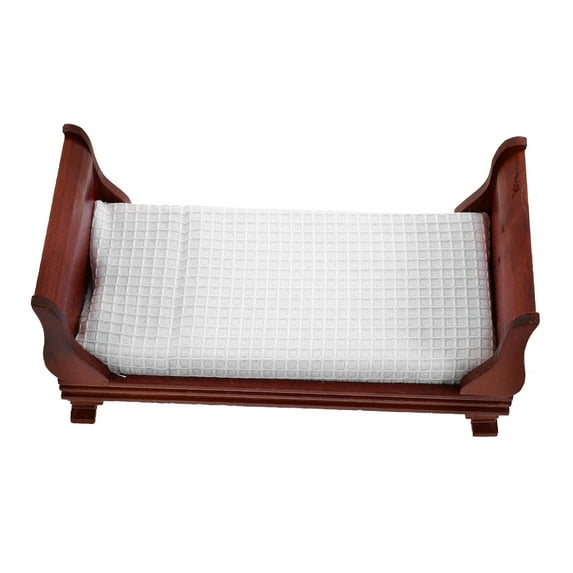 ELAYARD Miniature Tiny Bed Dollhouse Furniture Home Decor Accessory 1 Piece for Collectors and Kids