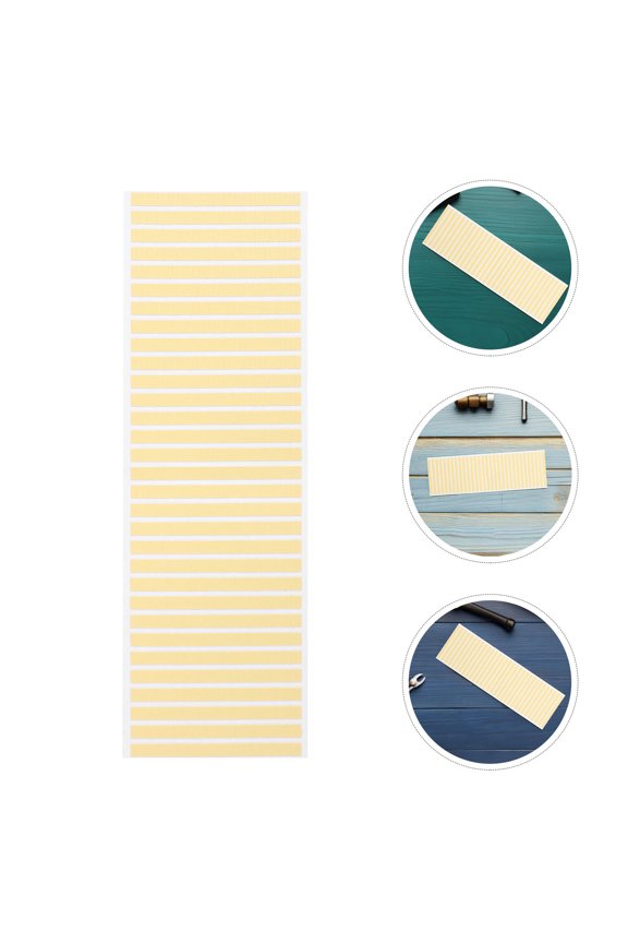 Beige Double-Sided Adhesive Tape Pads for Watch Repair, Precise Adhesion and Secure Dial Fixing