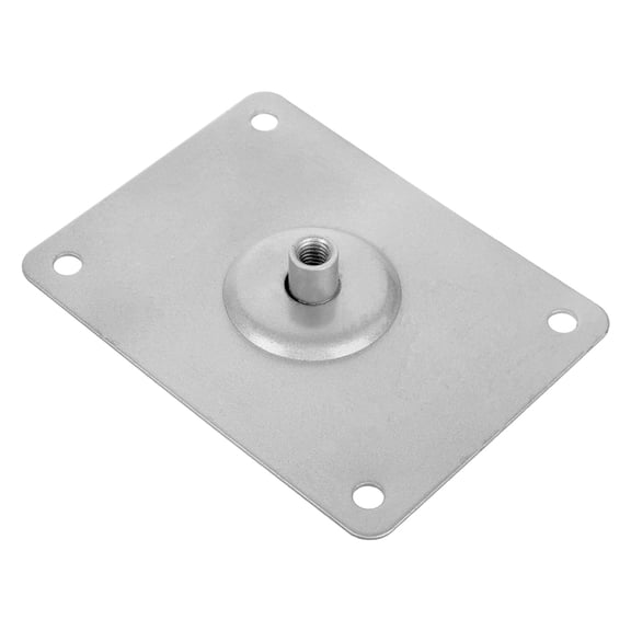 ELAYARD Drum Practice Pad Stand Plated Silver Metal Nonslip Feet Adjustable Height Easy Assembly