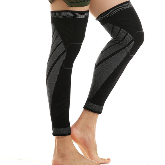 ELAYARD 2Pcs Knee Sleeve Black Ergonomic Comfortable Knee Support Cushion for Running and Training