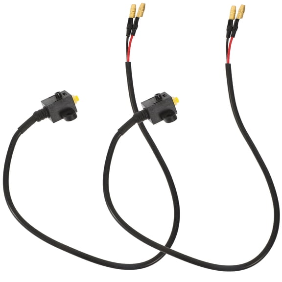 ELAYARD 2Pcs Rear Brake Stop Light Switch with Easy Install for Motorcycle Modification