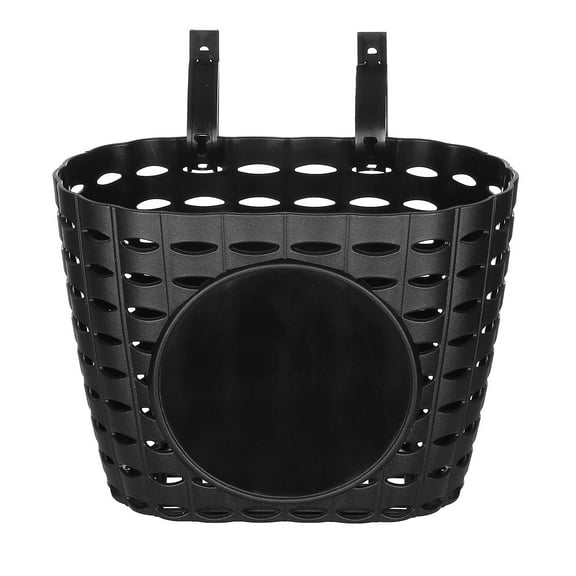 ELAYARD Black Basket with Adjustable Strap for Easy Storage and Convenient Leisure Rides