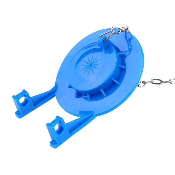 ELAYARD Durable Blue Toilet Drain Valve Toilet Flapper for Easy Installation and Water Saving